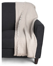 Made In Portugal Textured Throw | TJ Maxx