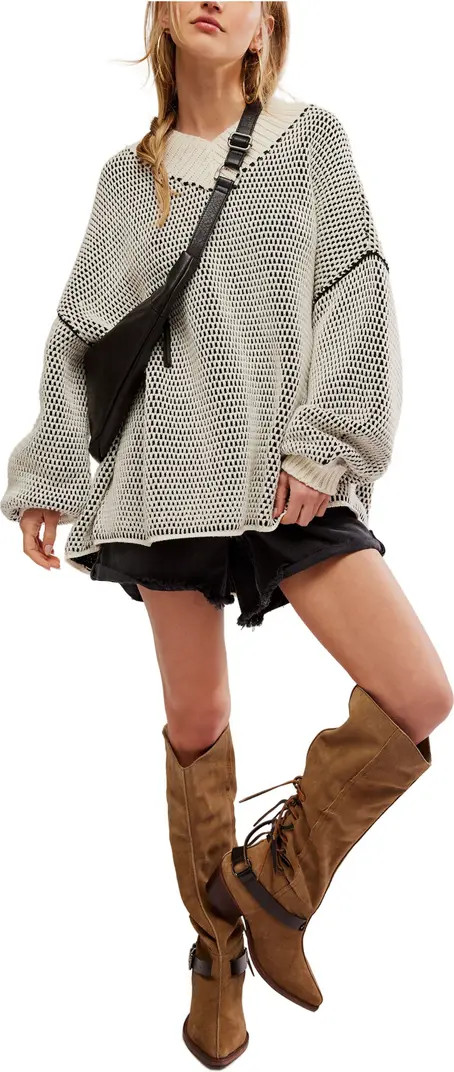 Free People Maisie Oversize Sweater | Nordstrom | Nordstrom