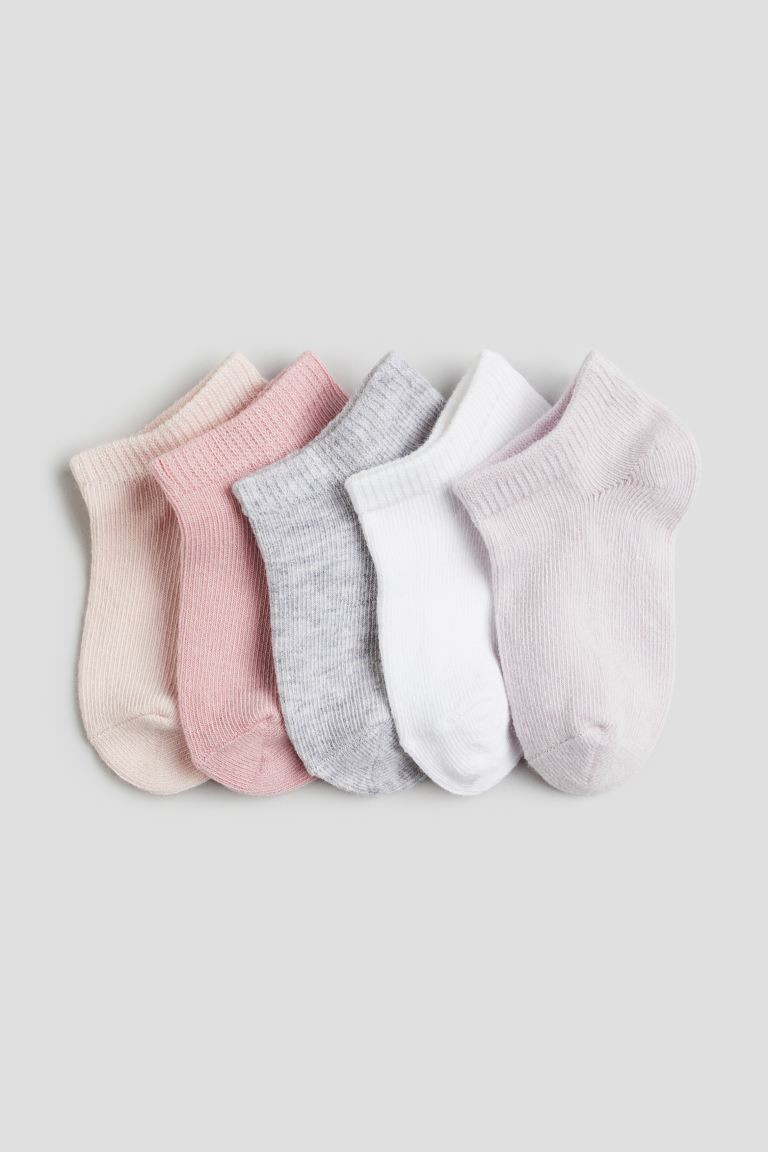5-pack Ankle Socks | H&M (US + CA)