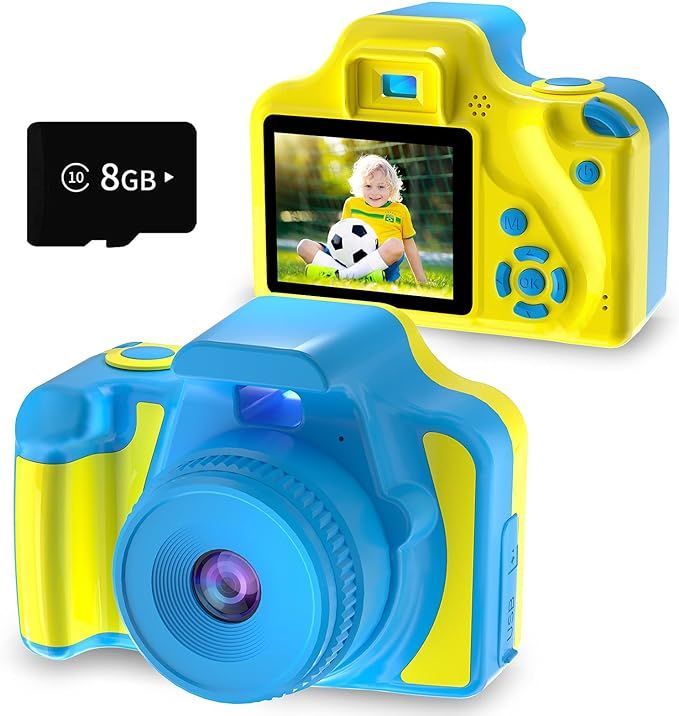 Ourlife Kids Camera for Boys Christmas Birthday Gifts Age 3-12, 1080P HD Digital Video Toddler Ca... | Amazon (US)