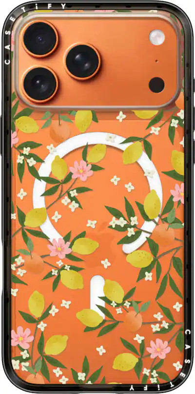 CASETiFY - Apple iPhone 17 Pro Max Compact Case (Impact Lite) - Citrus Lover | Best Buy U.S.