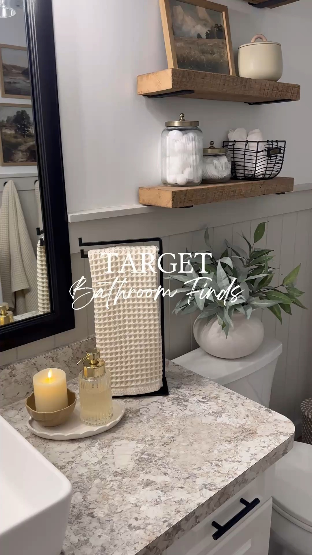 Target Bathroom Finds. Follow @farmtotablecreations on Instagram for more inspiration.

Target really delivered with these bathroom finds. From plush towels to stylish storage, cozy rugs, and all the finishing touches… I’ve rounded up everything you need for a fresh, functional space. Follow along to see how it all came together—and snag your faves while they last  

Target Home | Summer decor | faux stems | home decor finds | neutral decor | Summer decorations | cozy home | affordable decor | home decor | home inspiration | summer stems | summer refresh | spring vignette | spring decor | spring decorations | spring centerpiece | bathroom tray | bathroom design | 




#LTKSaleAlert #LTKHome