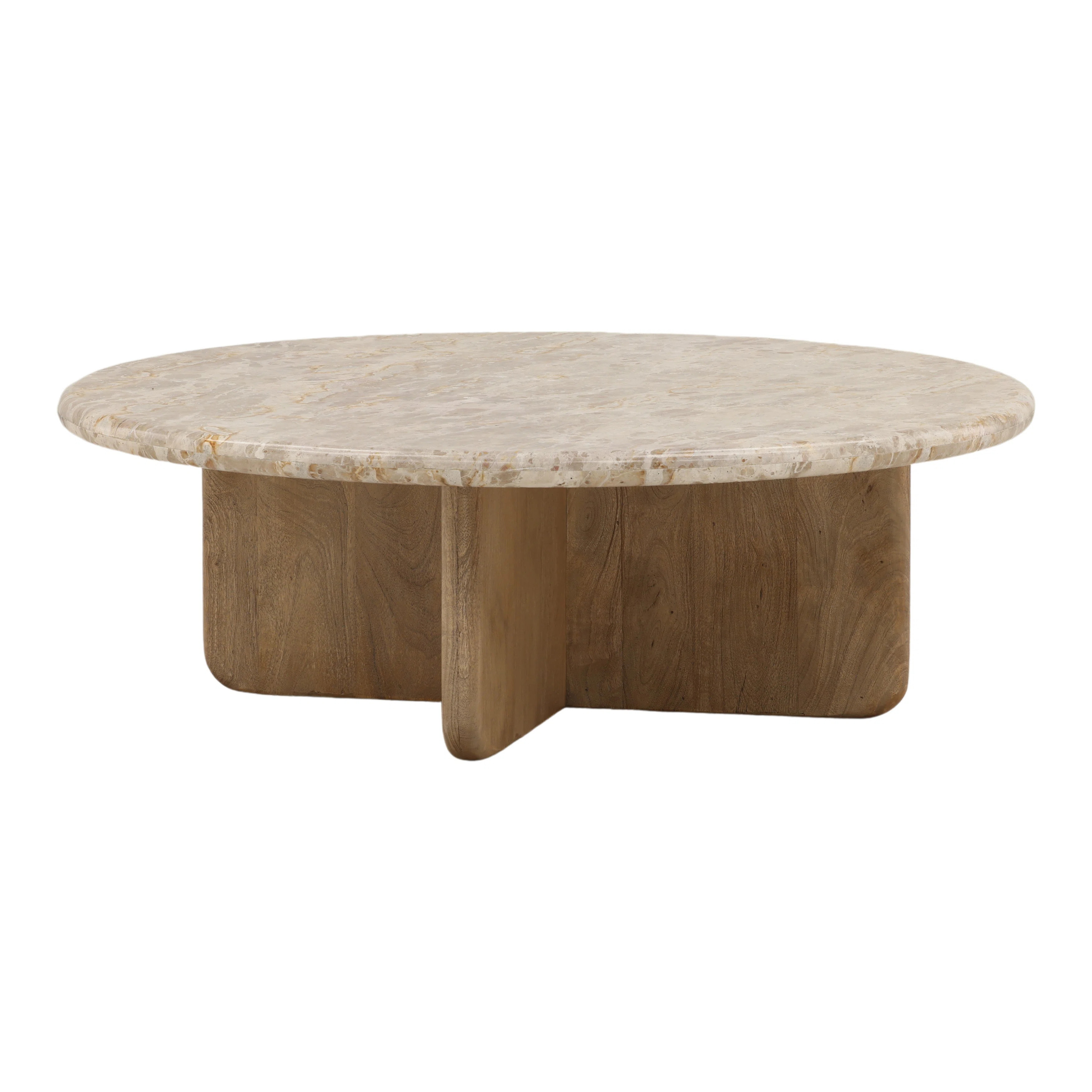 Layna Coffee Table Beige | Wayfair North America