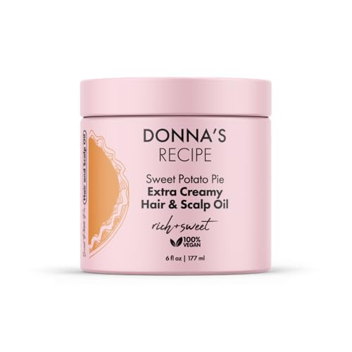 Donna's Recipe by Tabitha Brown Sweet Potato Pie Hair Butter – Lightweight, Moisture-Rich, Soothing scalp care with Vanilla & Cinnamon (6 oz) | Amazon (US)