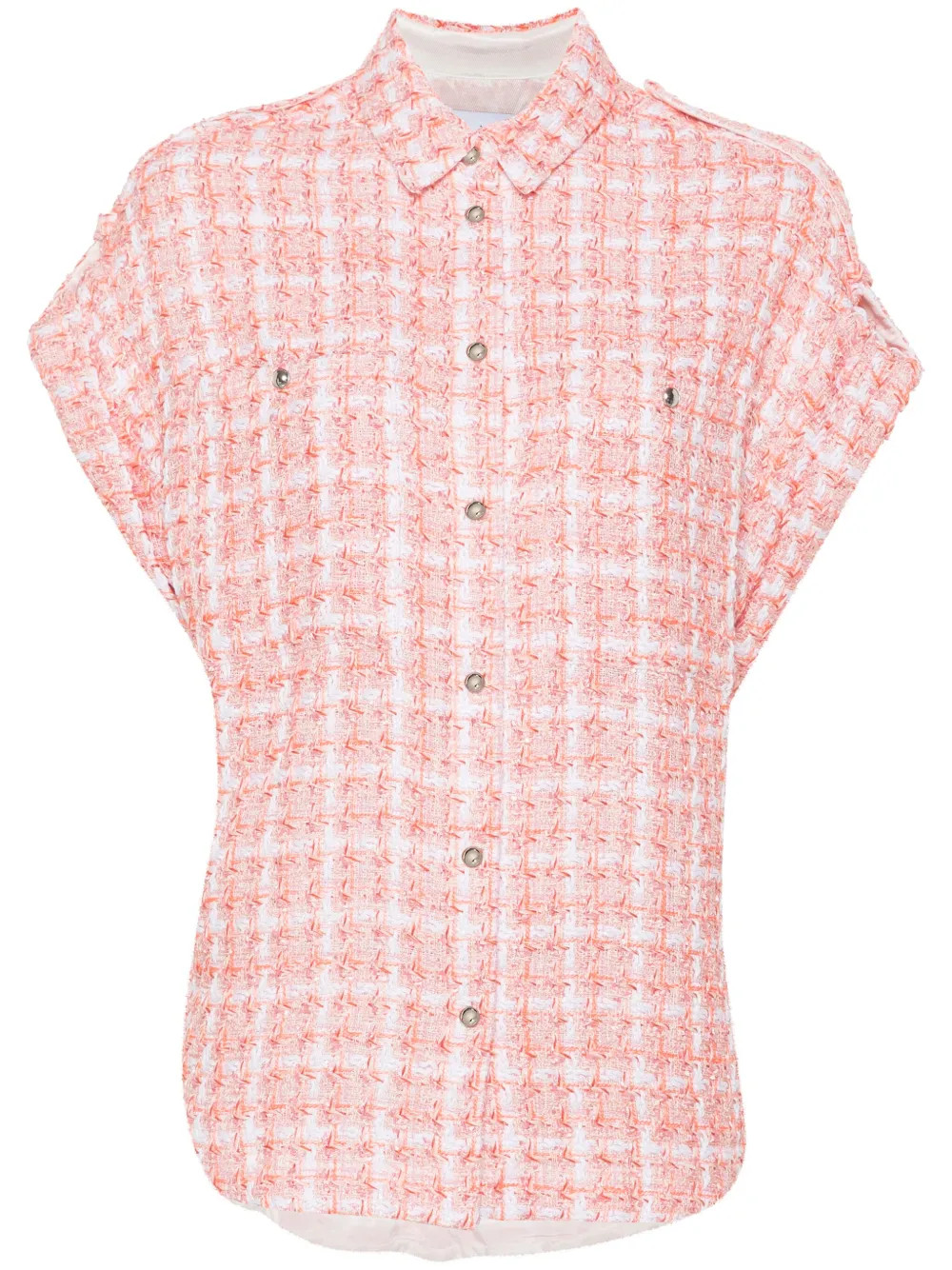 Gilsa tweed shirt | Farfetch Global