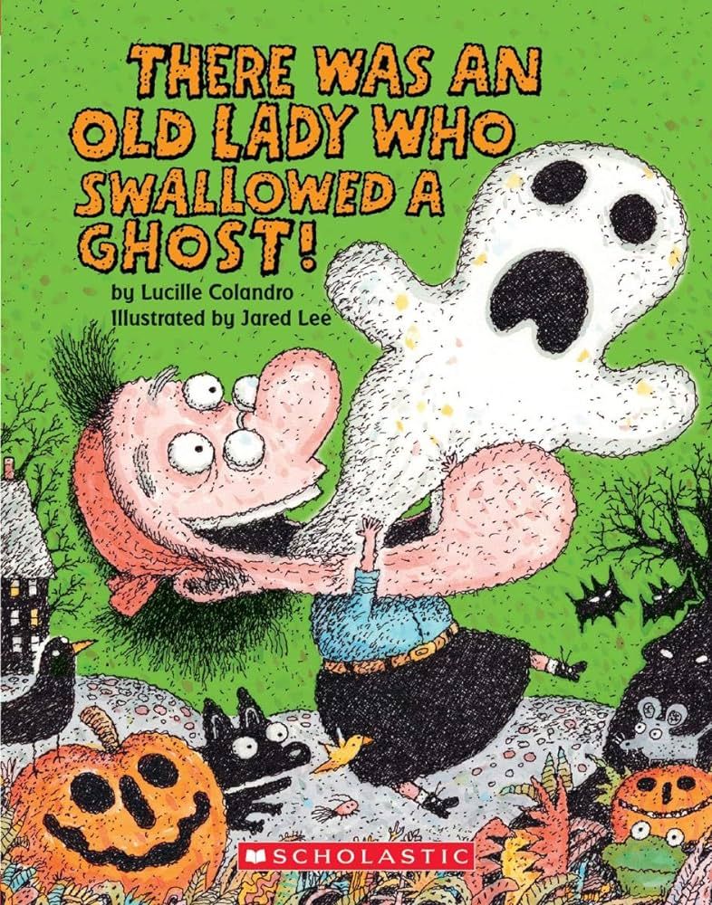 There Was an Old Lady Who Swallowed a Ghost! (Board Book) (There Was an Old Lady [Colandro]) | Amazon (US)