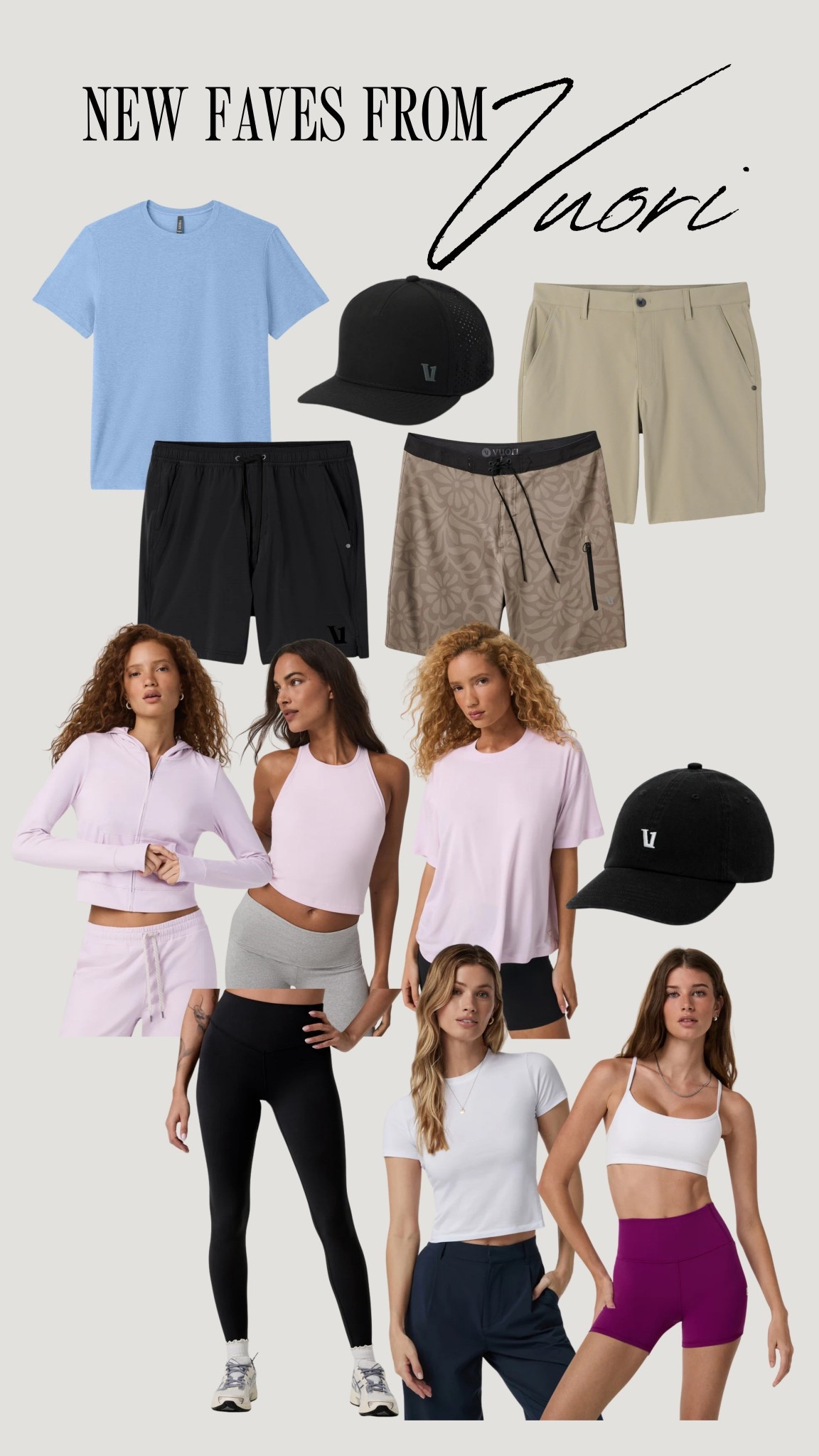 Our spring favorites from @vuoriclothing! You can use MADI20NEW for 20% off for New Customers only. The code is live now through 3/2 at 11:59 PM PST. 

#vuoripartner