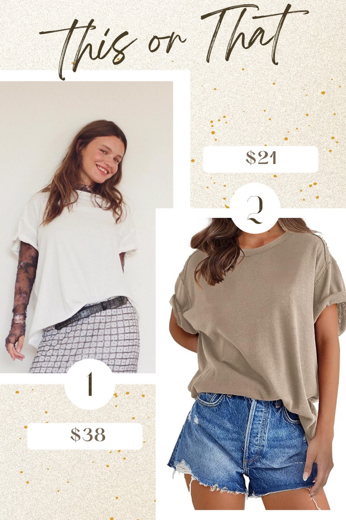 Oversized tee FP dupe great for the transition into fall!

#LTKunder50 #LTKFind #LTKsalealert