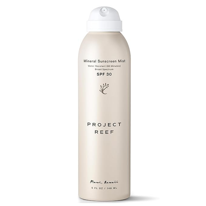 Project Reef SPF 30 Mineral Sunscreen Spray – Non-Aerosol, Reef-Safe Zinc Sunblock with Natural... | Amazon (US)