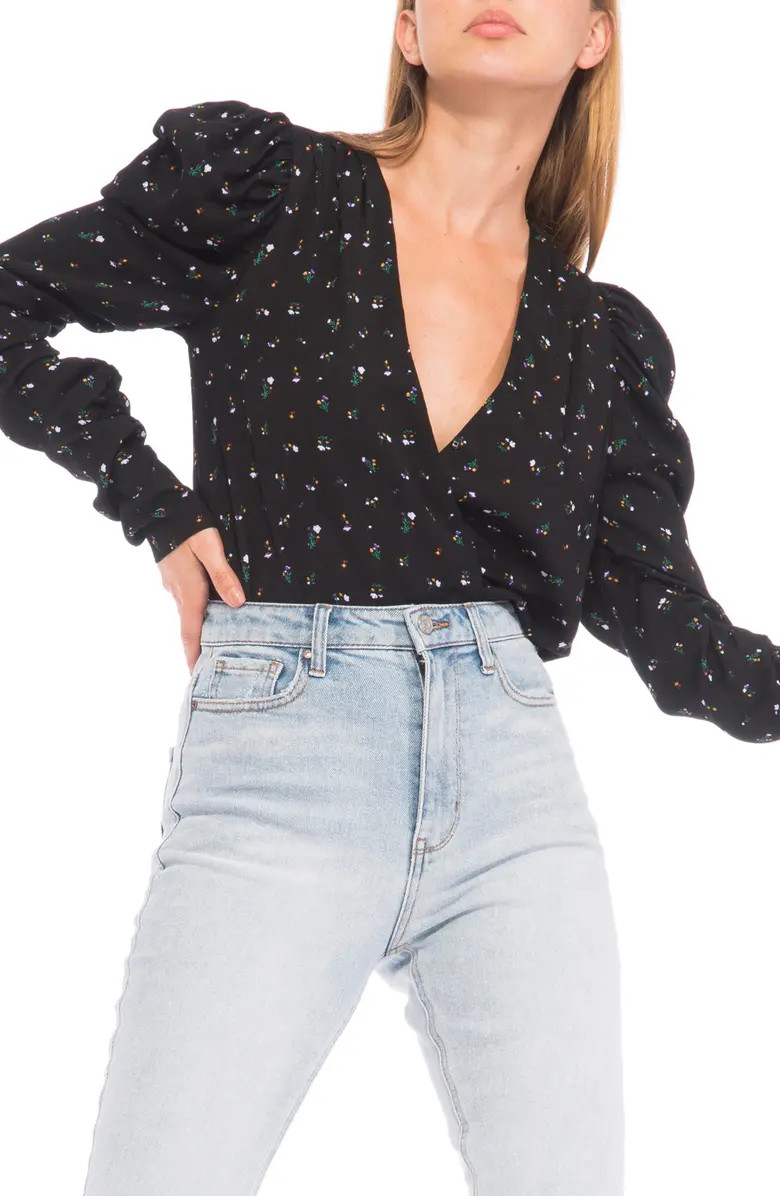 Danna Puff Long Sleeve Bodysuit | Nordstrom