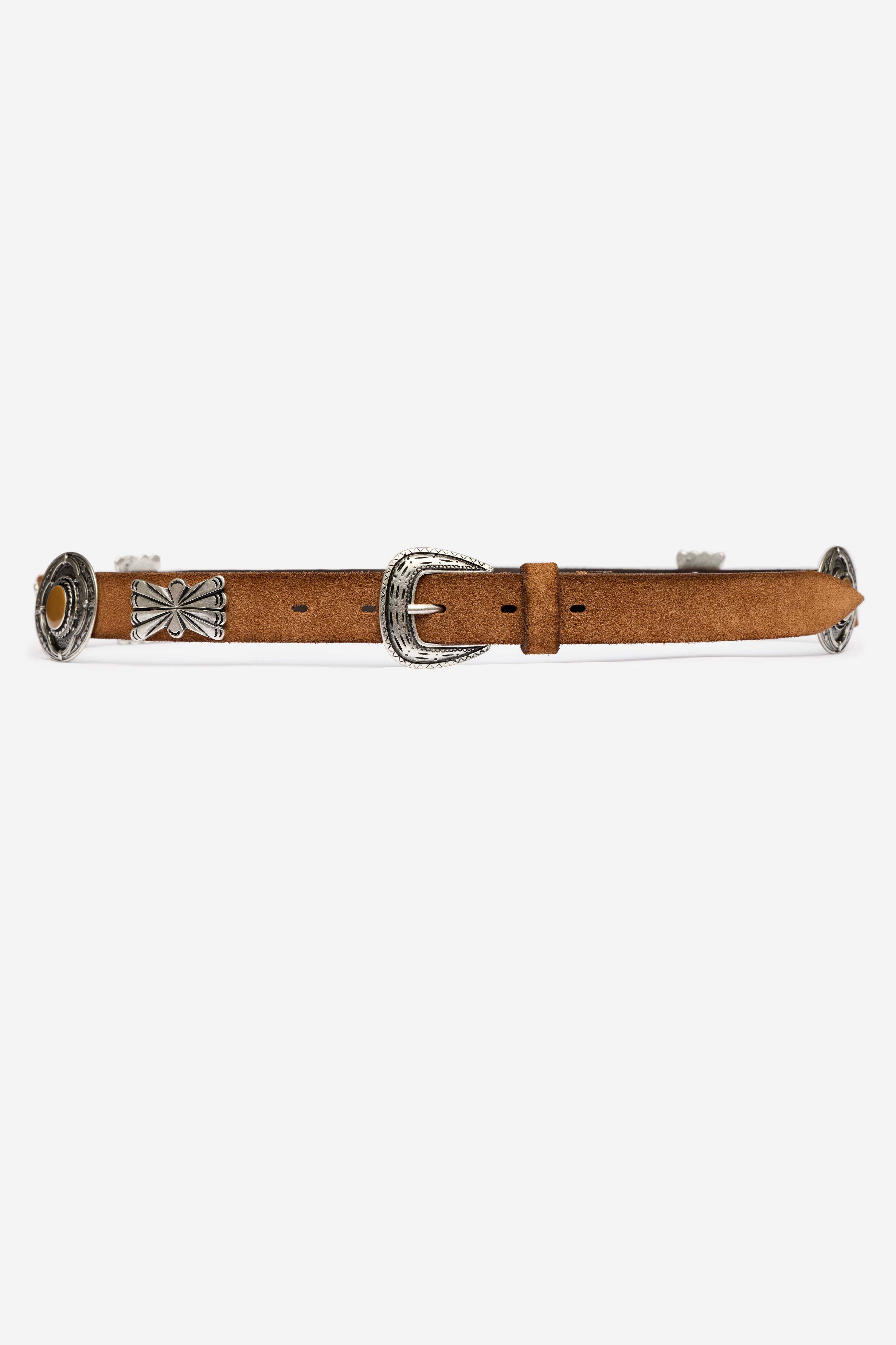 SPILLA ITALIAN SUEDE CONCH BELT
                                
                                ... | Johnny Was
