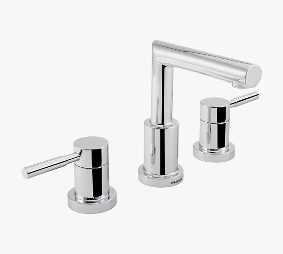 Colbie Lever Handle Widespread Bathroom Sink Faucet | Pottery Barn (US)