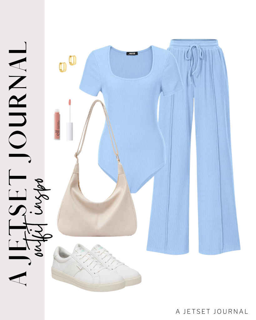 I saw this shoulder bag that goes well with this matching square-neck top and wide-leg pants. Step into these sneakers from Ryka and apply e.l.f.’s lip lacquer to complete the look.


#LTKSeasonal #LTKSaleAlert #LTKTravel 

 