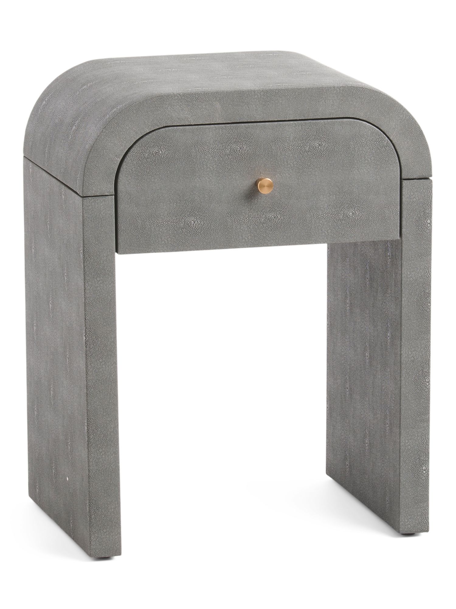 1 Drawer Curved Side Table | Marshalls