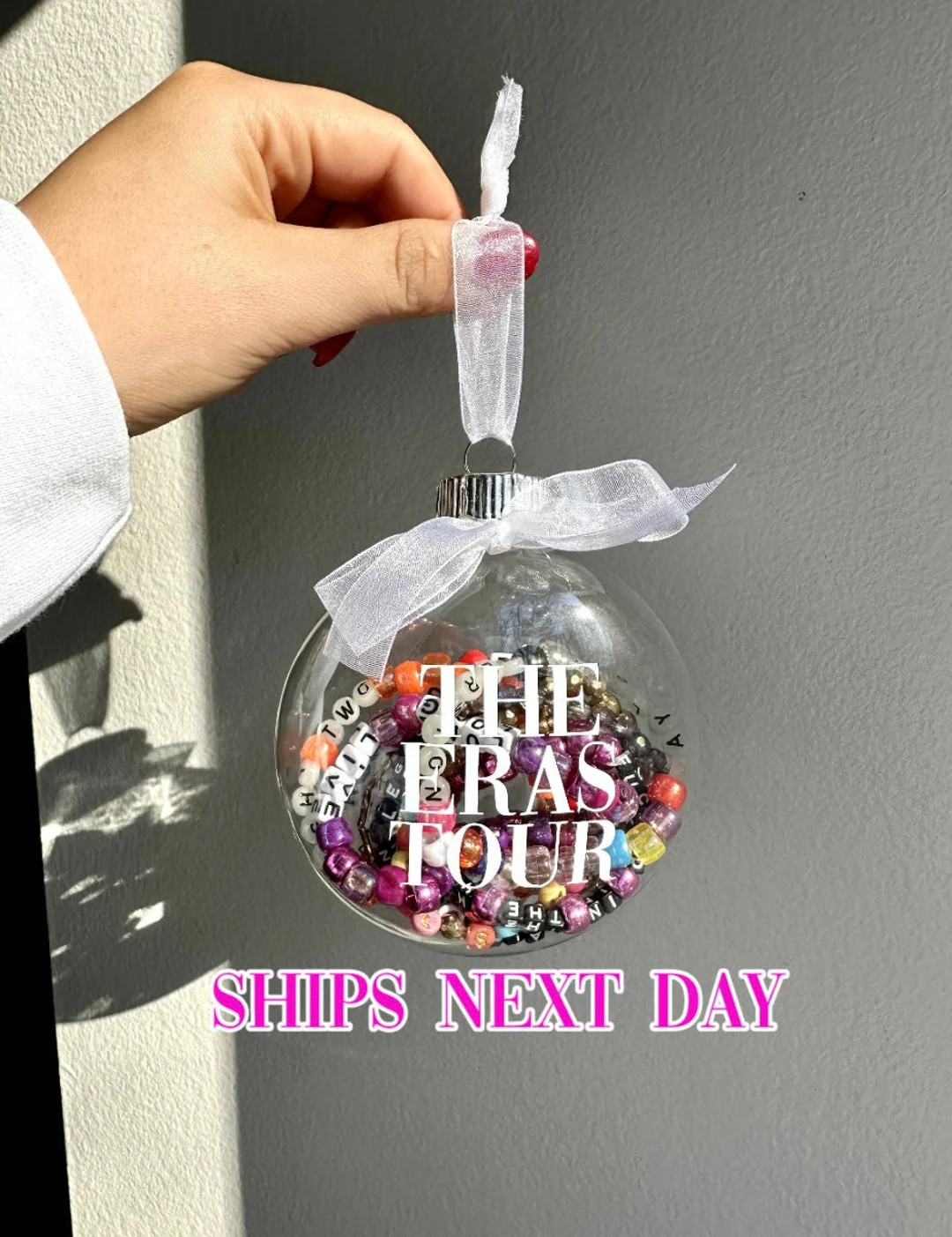 Taylor Christmas Ornament for Friendship Bracelets, the Eras Tour, EMPTY - Etsy | Etsy (US)