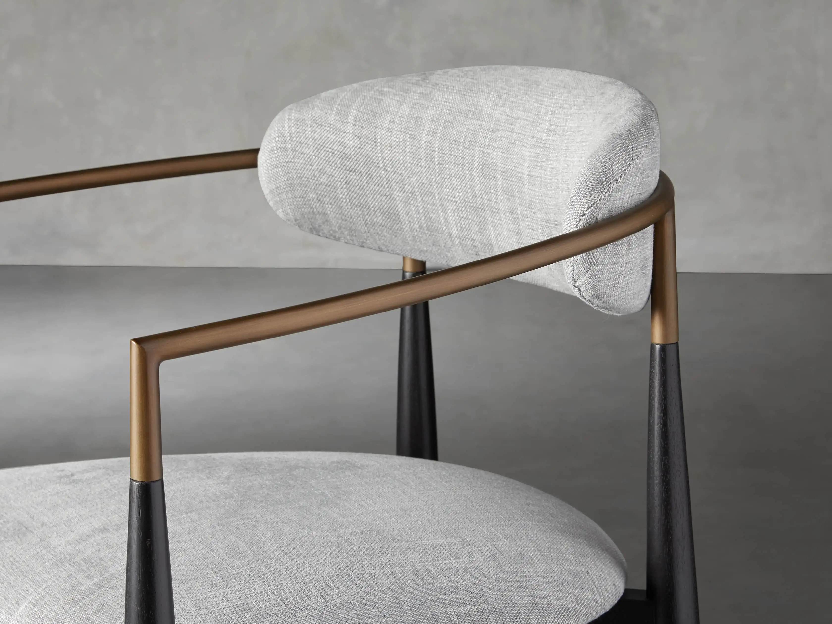 Jagger Barstool in Cary Grey | Arhaus