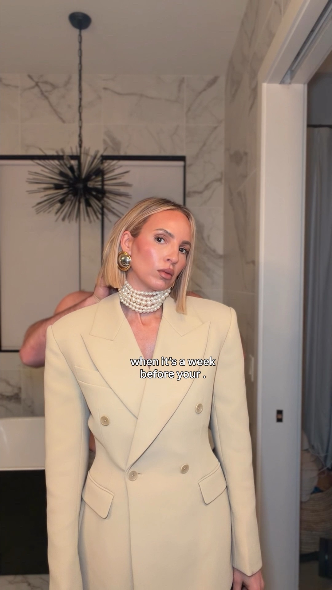 Wearing a small in the blazer and the pants. Lip liner is anywhere caffeine and lipstick is cool Teddy.

#LTKootd #LTKgrwm #LTKdayinmylife