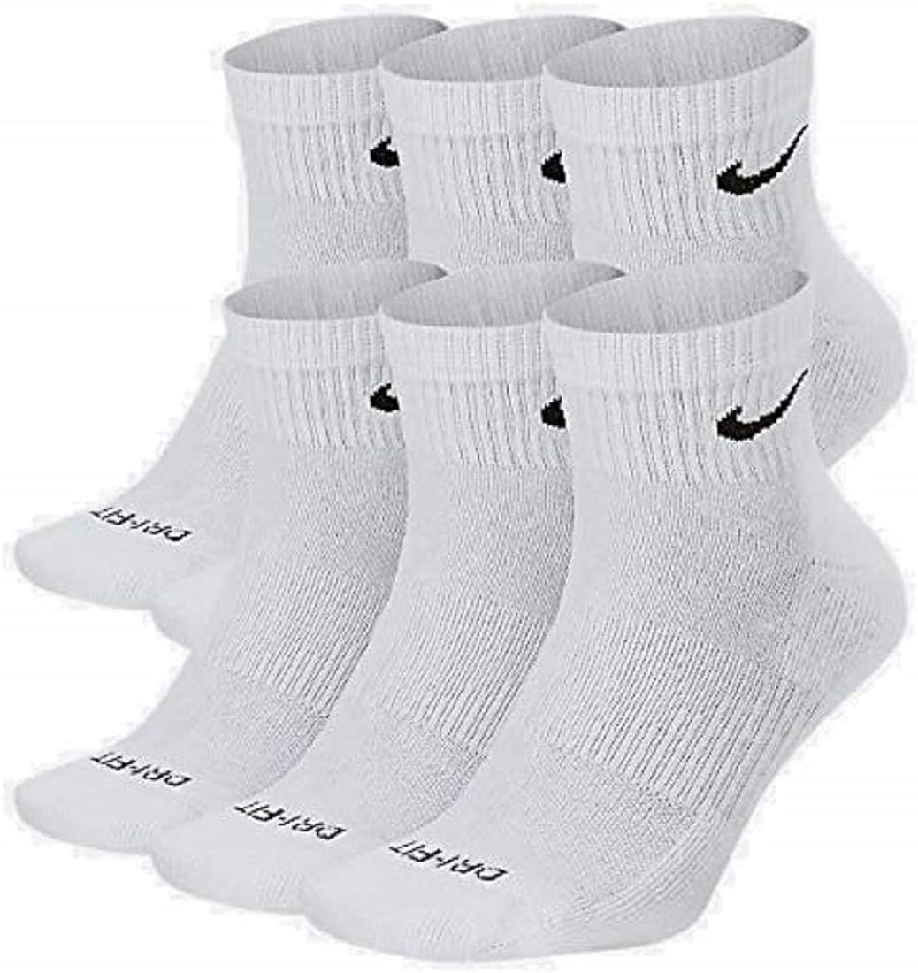 Nike Mens Everyday Cushion Ankle Socks 6-Pack Sx6899 | Amazon (US)