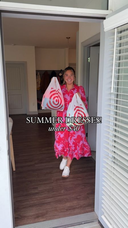 Summer dresses from Target $40 or less!!! Great for date night, beach vacation, wedding guest!! Fun colors!!! 

#LTKwedding #LTKfindsunder50 #LTKstyletip