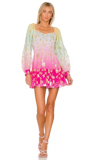 Tayla Dress in Super Fuschia Light | Revolve Clothing (Global)