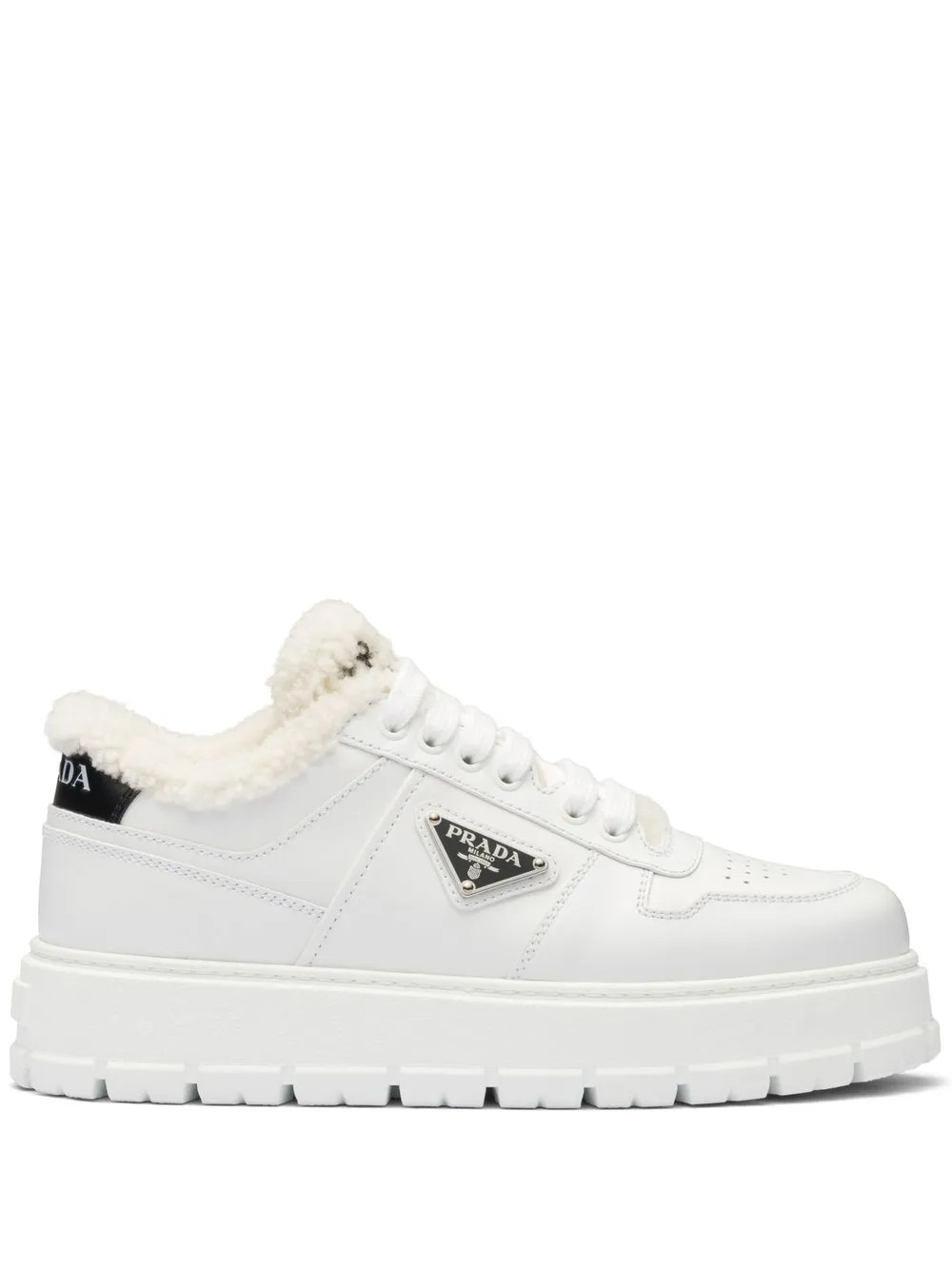 triangle-plaque low-top sneakers | Farfetch Global