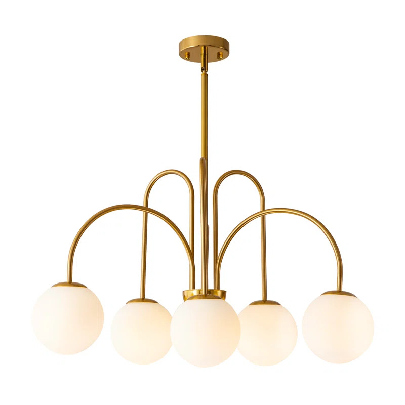 6 - Light Dimmable Sputnik Geometric Chandelier | Wayfair North America
