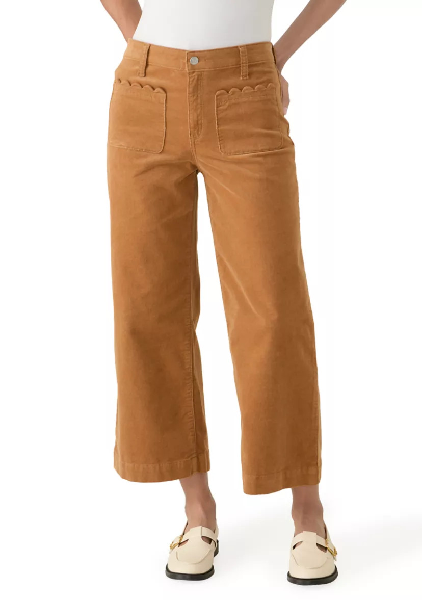 Women's Wide Leg Cropped Pants | Belk
