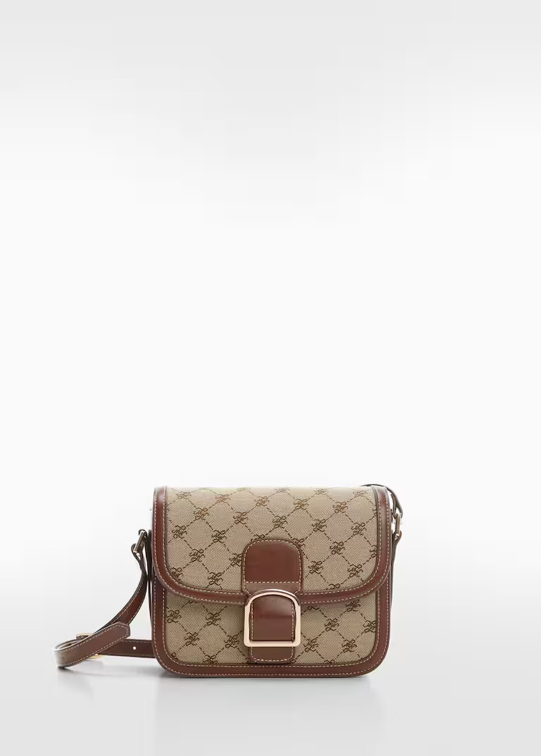 Sac jacquard boucle -  Femme | Mango France | MANGO (FR)