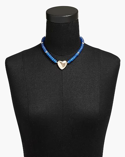 Heart statement necklace | J.Crew Factory