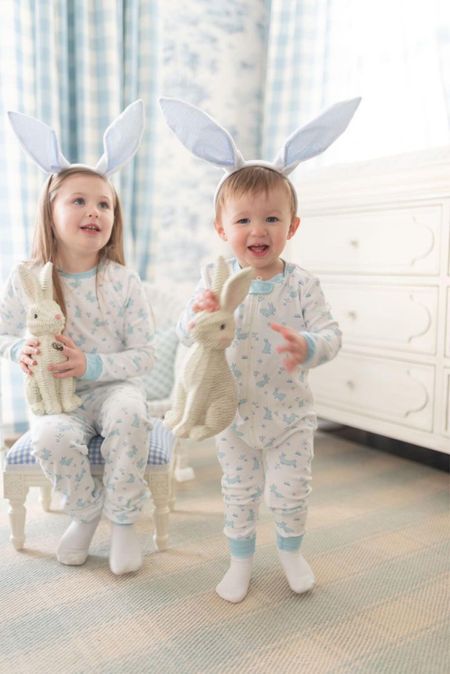 Love these little bunnies & their sweet Easter pajamas from Grace & James Kids!! #easter #matching #grace&james

#LTKkids #LTKfamily