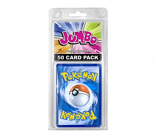 3bros and a Card Store 100 Card Pokemon Jumbo Lots Bundle - QVC.com | QVC