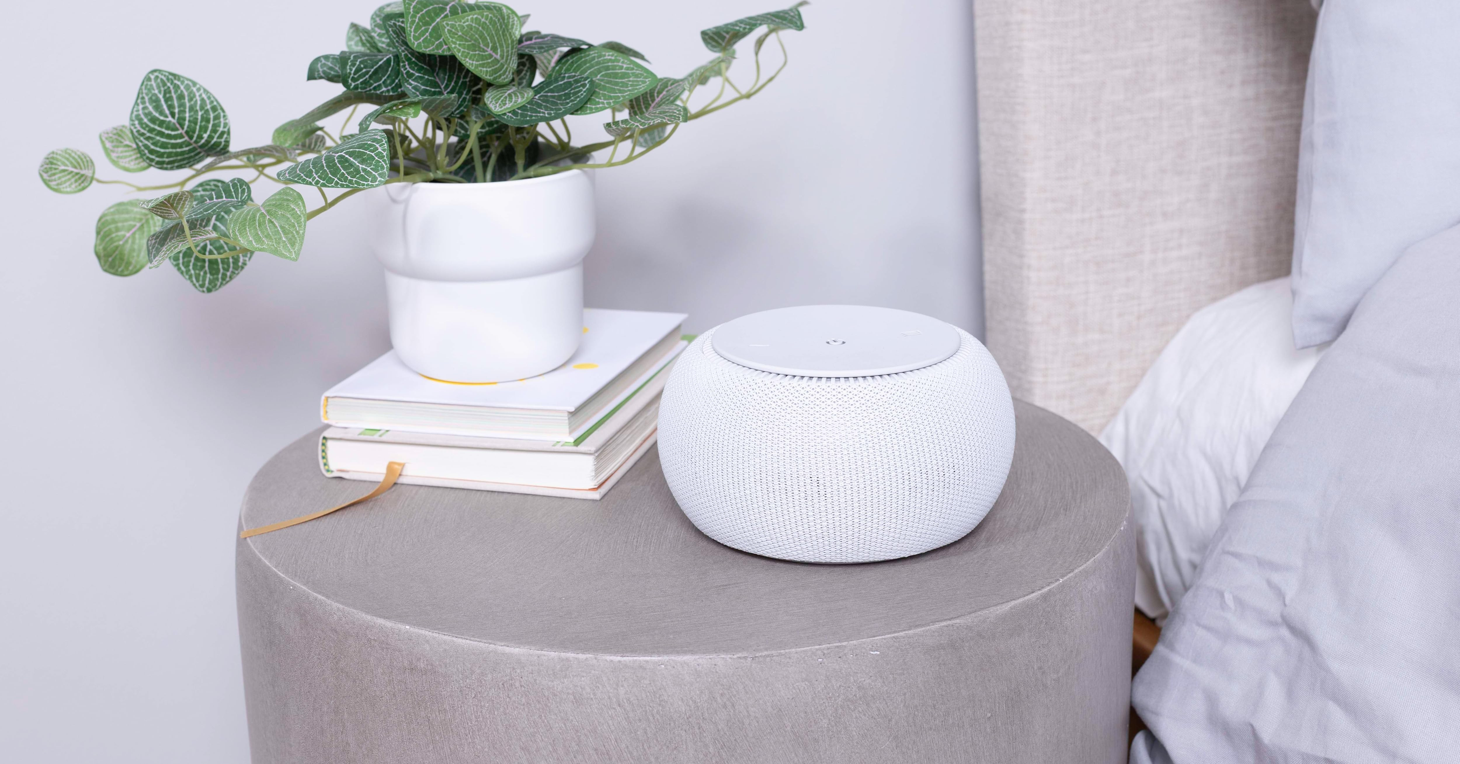 Amazon.com: SNOOZ Smart White Noise Machine - Real Fan Inside for Non-Looping Sound, Portable Sleep Aid for Adults, Dogs, Travel, Home, Bedroom, Sleeping, Office Privacy, Therapy, & Baby Registry Essential- Cloud : Health & Household | Amazon (US)