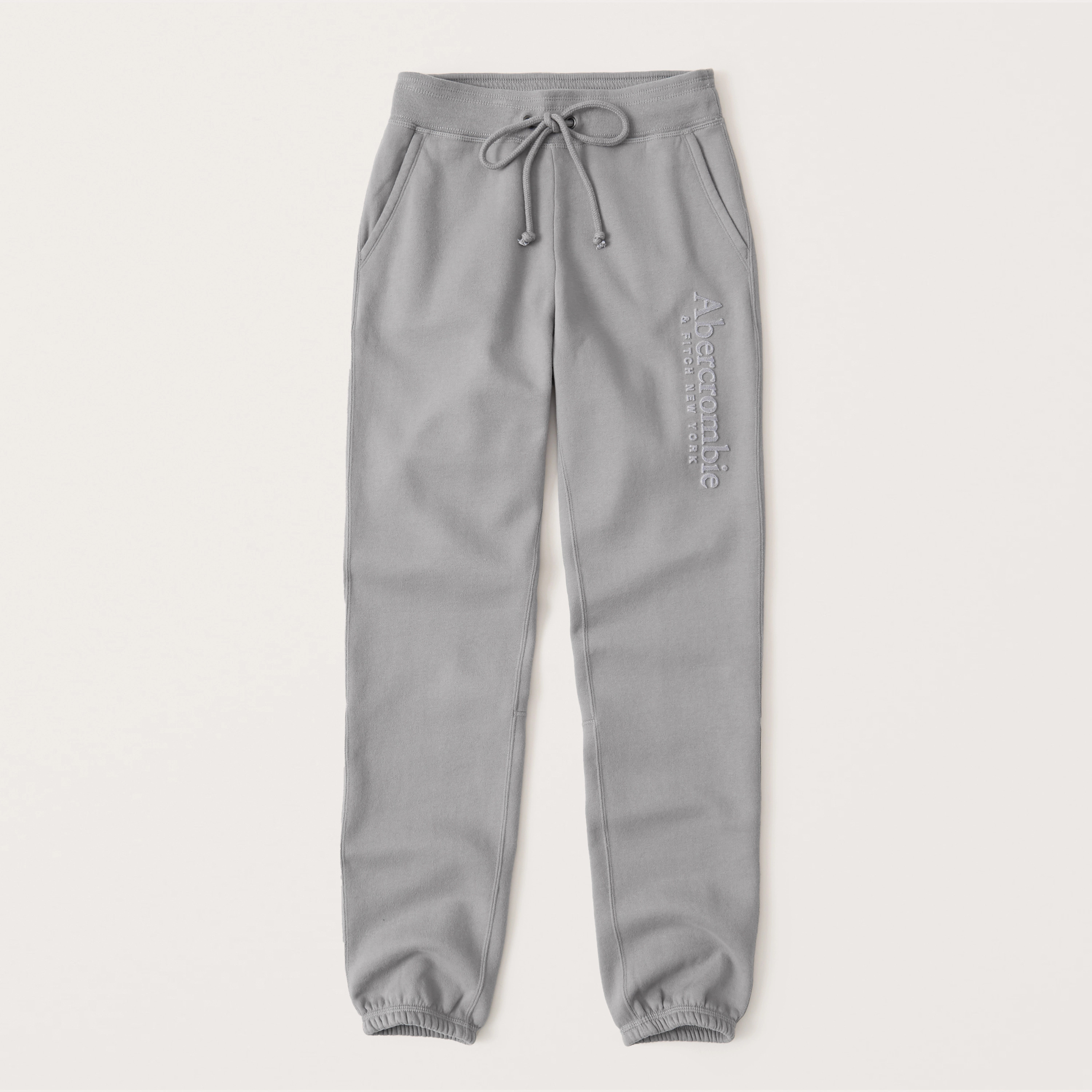 Women's 3D Logo Sweatpants | Women's 40-60% Off Throughout the Store | Abercrombie.com | Abercrombie & Fitch (US)