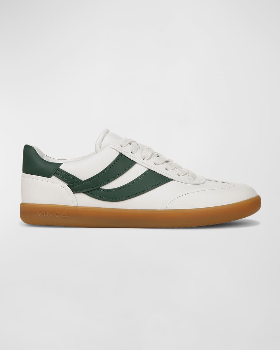 Oasis Bicolor Leather Retro Sneakers | Neiman Marcus