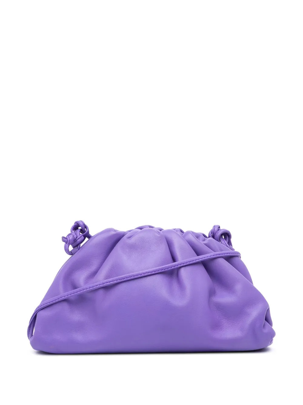 Bottega Veneta Pre-Owned 2012-2024 Lambskin The Mini Pouch crossbody bag - Purple | Farfetch Global