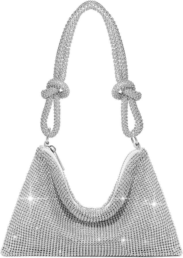 GEMIU Evening Bag Sparkle Purses for Women, Rhinestone Clutch Purse for Women Dressy Sequin Purse | Amazon (US)
