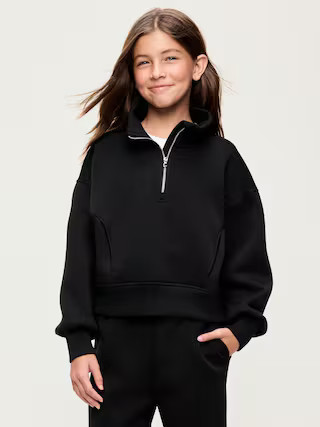 Bounce Fleece Half-Zip Pullover Sweatshirt for Girls | Old Navy (US)