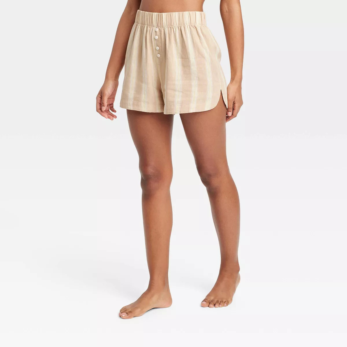 Women's Linen Blend Pajama Shorts - Stars Above™ | Target