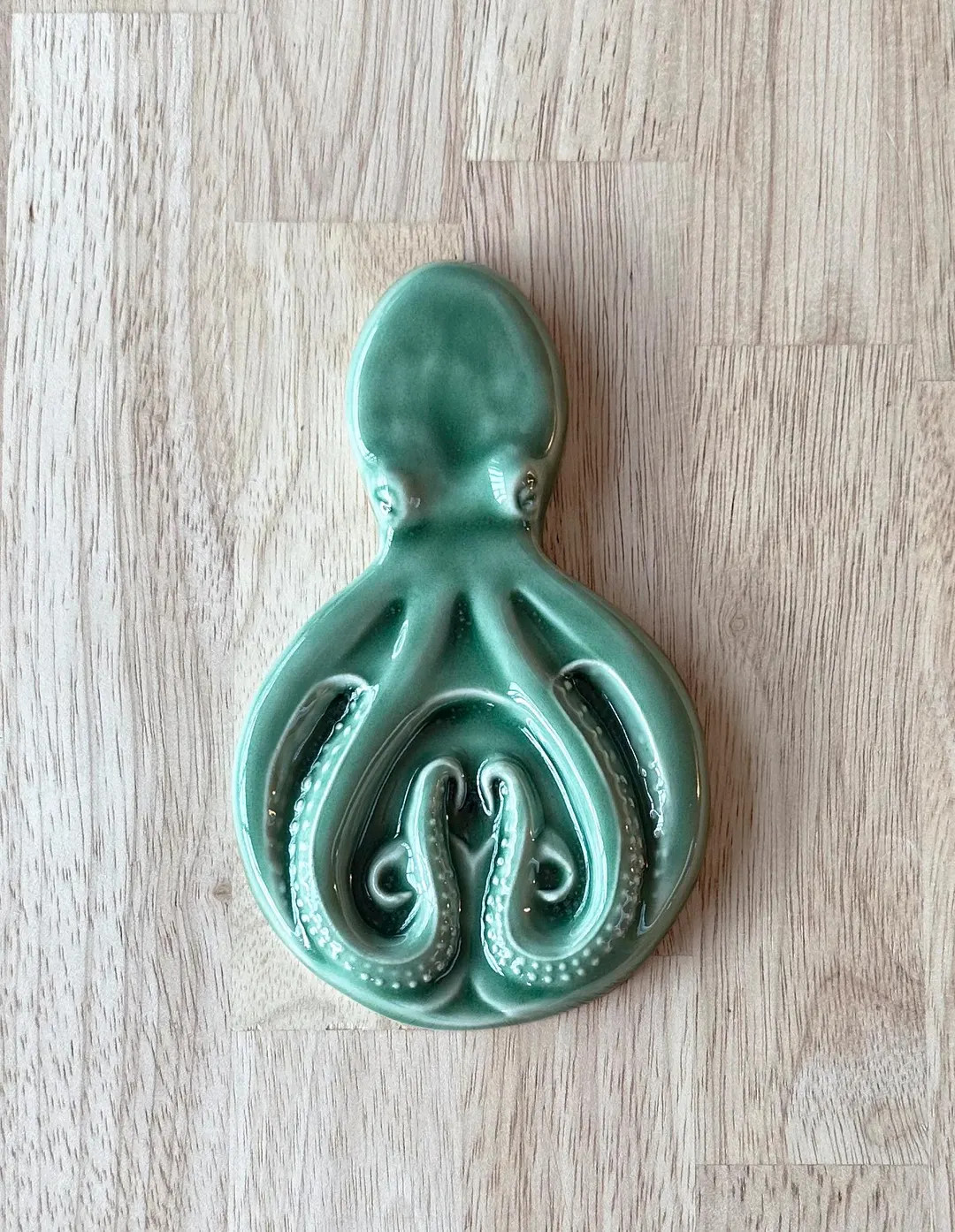Octopus Ceramic Tile / Ready to Ship Handmade Octopus Tile / Octopus Backsplash / Octopus Accent ... | Etsy (US)