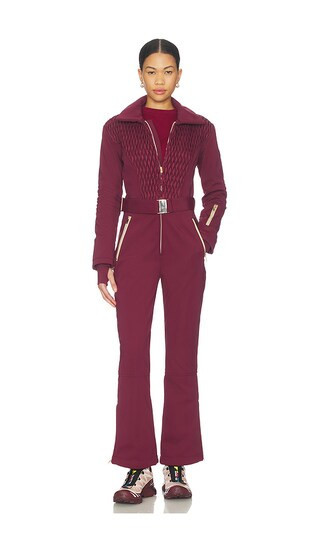 My Sunday Ski Signature Ski Suit in Burgundy. - size M | Revolve Clothing (Global)