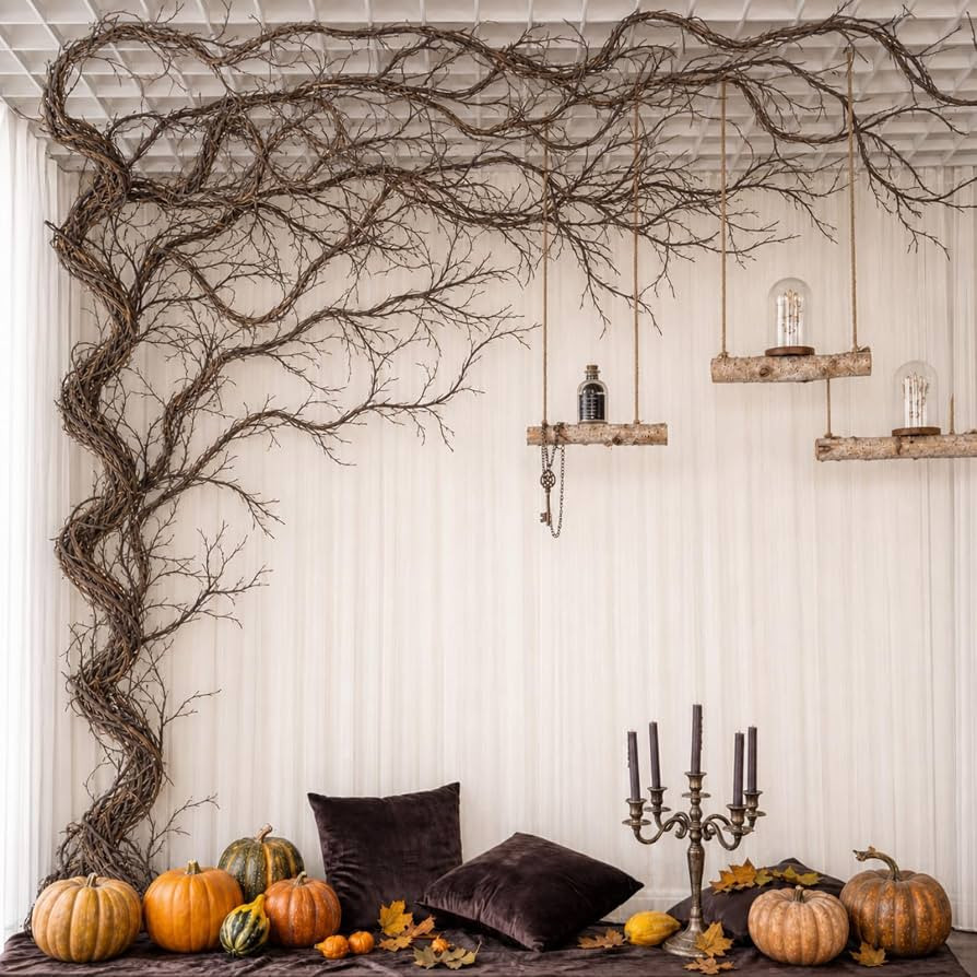 Suncalla 10 Pcs 35in Artificial Bendable Tree Branches for Decor, Classic | Amazon (US)