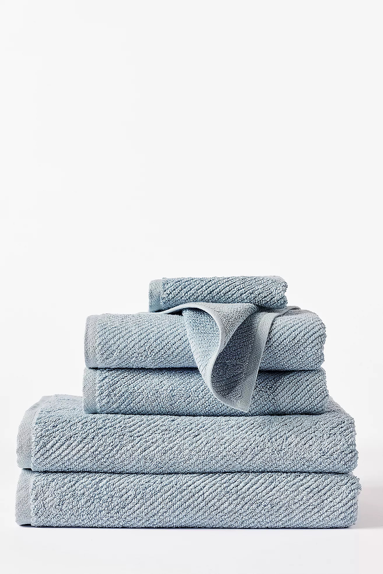 Coyuchi Air Weight Organic 6 Piece Towel Set | Anthropologie (US)