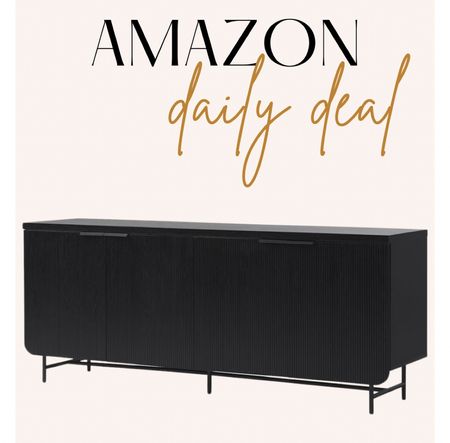 Now, only $285! 

I have this in the oak color in my entryway and always get compliments! I love it in black 😍 

Walker Edison Scandinavian Grooved 4-Door Sideboard 69 Inch black, console table, modern sideboard, affordable home decor, home, crate and barrel inspired, fluted table, media console, home sale, furniture sale 

#LTKSaleAlert #LTKHome