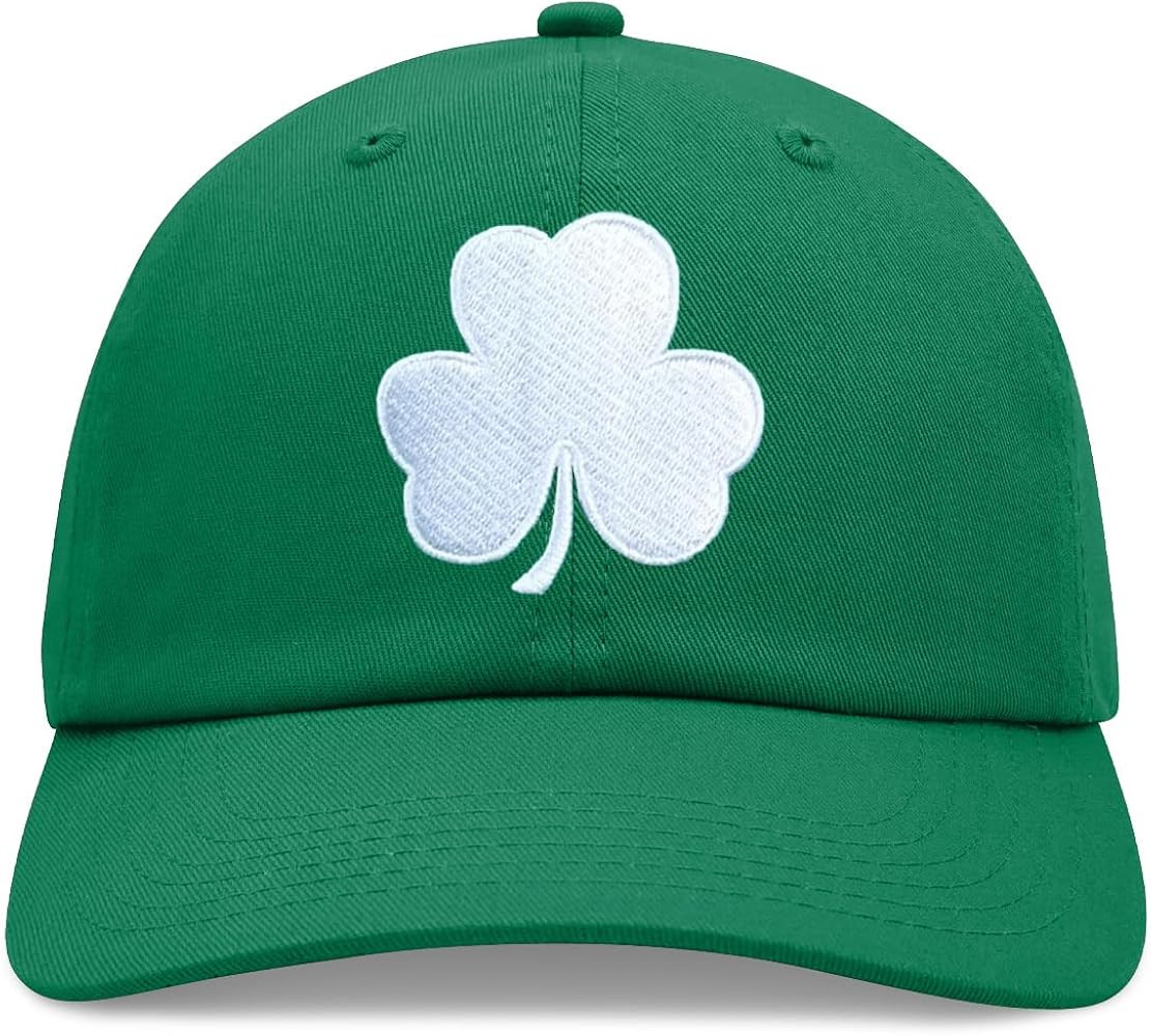Funny Embroidery Shamrock St Patricks Day Hat Green Baseball Cap for Men Women Unisex Vintage Tru... | Amazon (US)