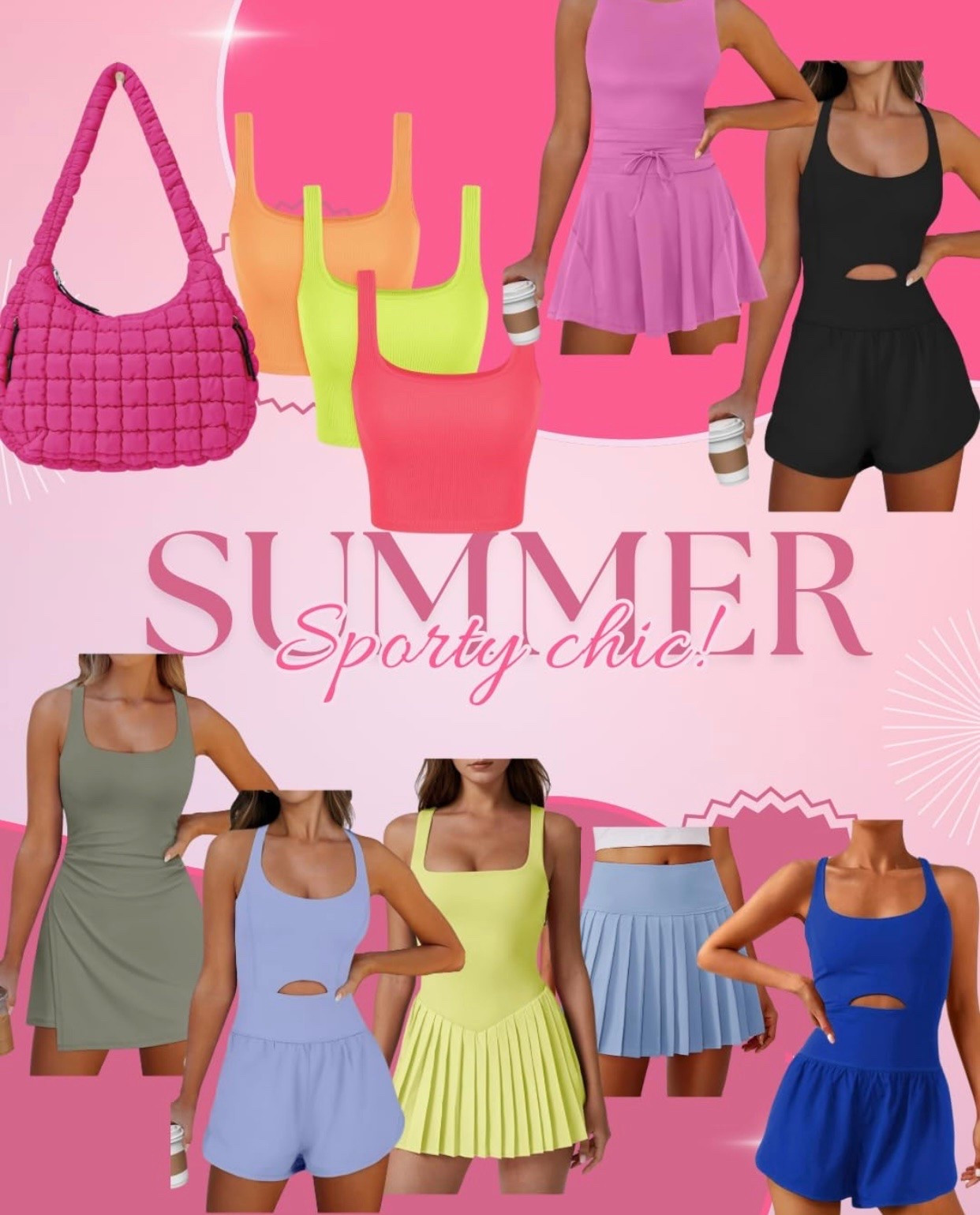 Cutest summer athleisure wear for ladies! #amazon #ootd #summerootd #sportyfashion #amazoncreatorfinds

#LTKootd #LTKActive