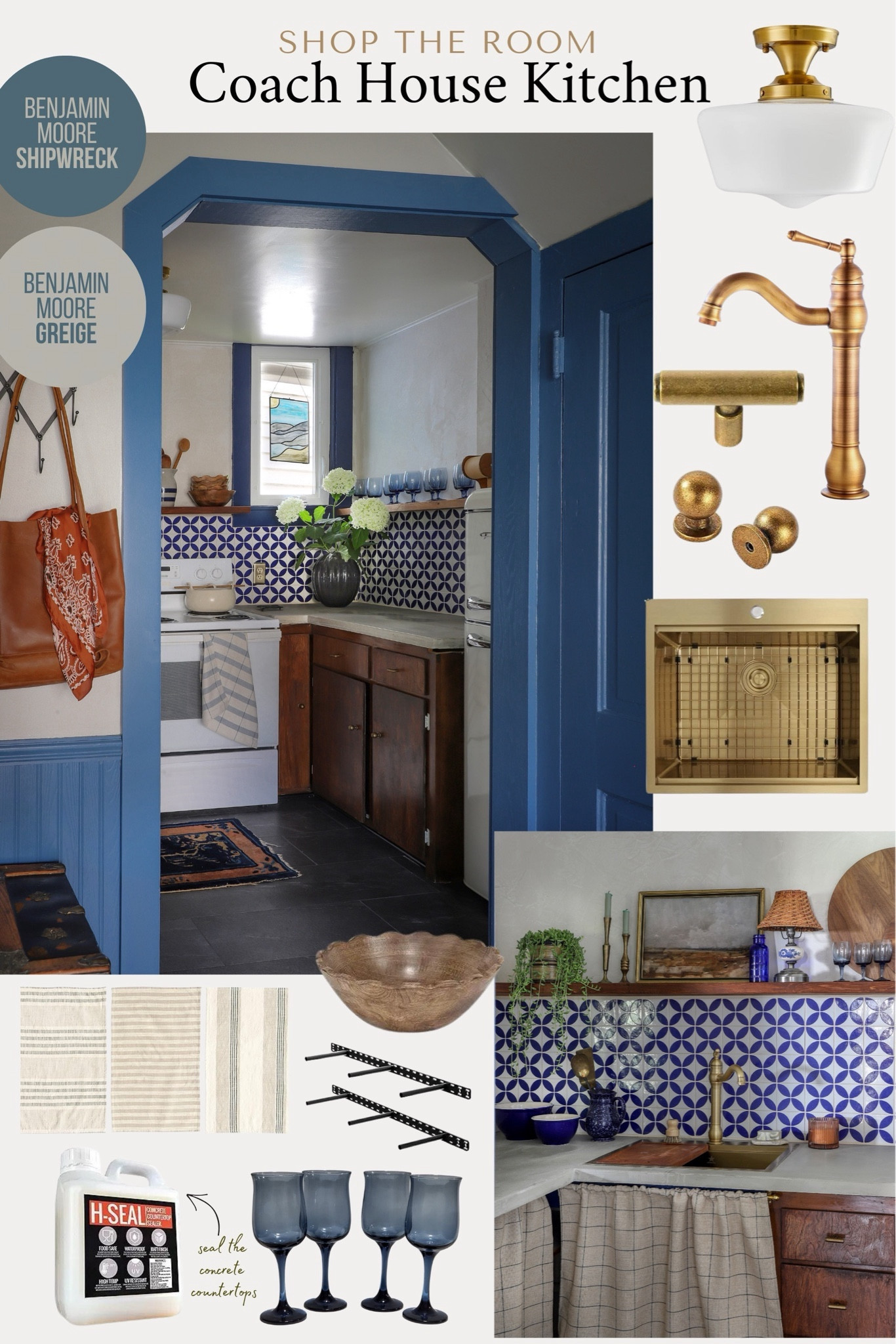 Shop the Coachhouse kitchen. Read about the full makeover on ispydiy.com. 

#roommakeover #kitchenmakeover #kitchenupdate

#LTKCyberWeek #LTKhome