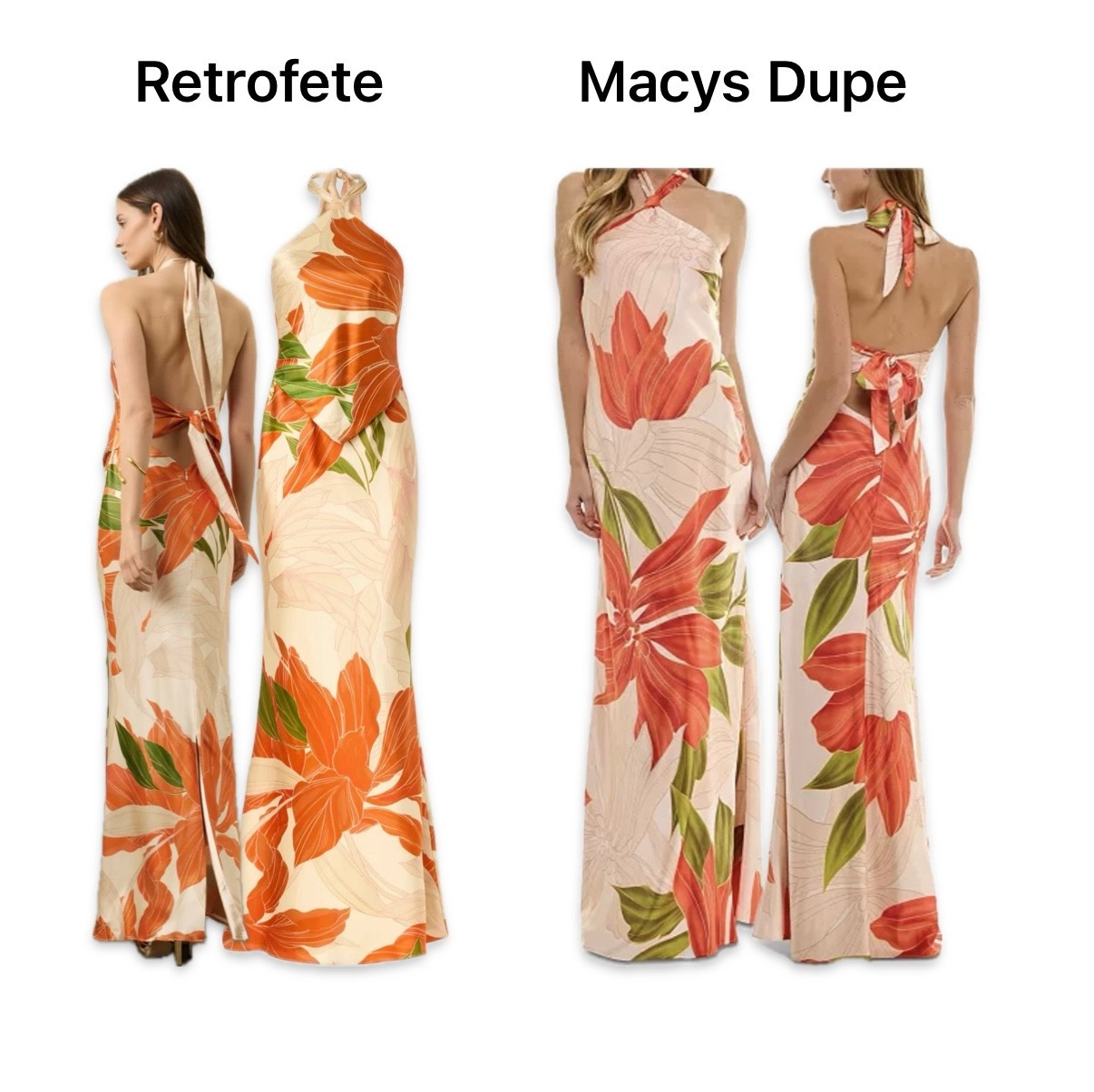 An amazing dupe I found for Retrofete orange floral maxi dress! Only $89!!

#LTKFindsUnder100 #LTKSaleAlert #LTKWedding