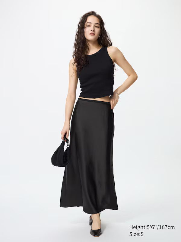 Satin Skirt | Uniqlo Australia
