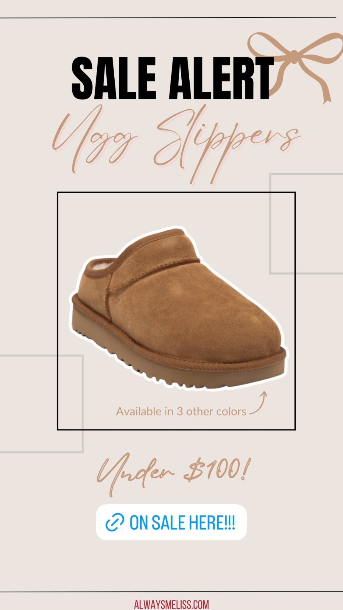Uggs under $100!! 

Sale
Winter shoes 
Uggs 

#LTKFindsUnder100 #LTKSaleAlert #LTKSeasonal