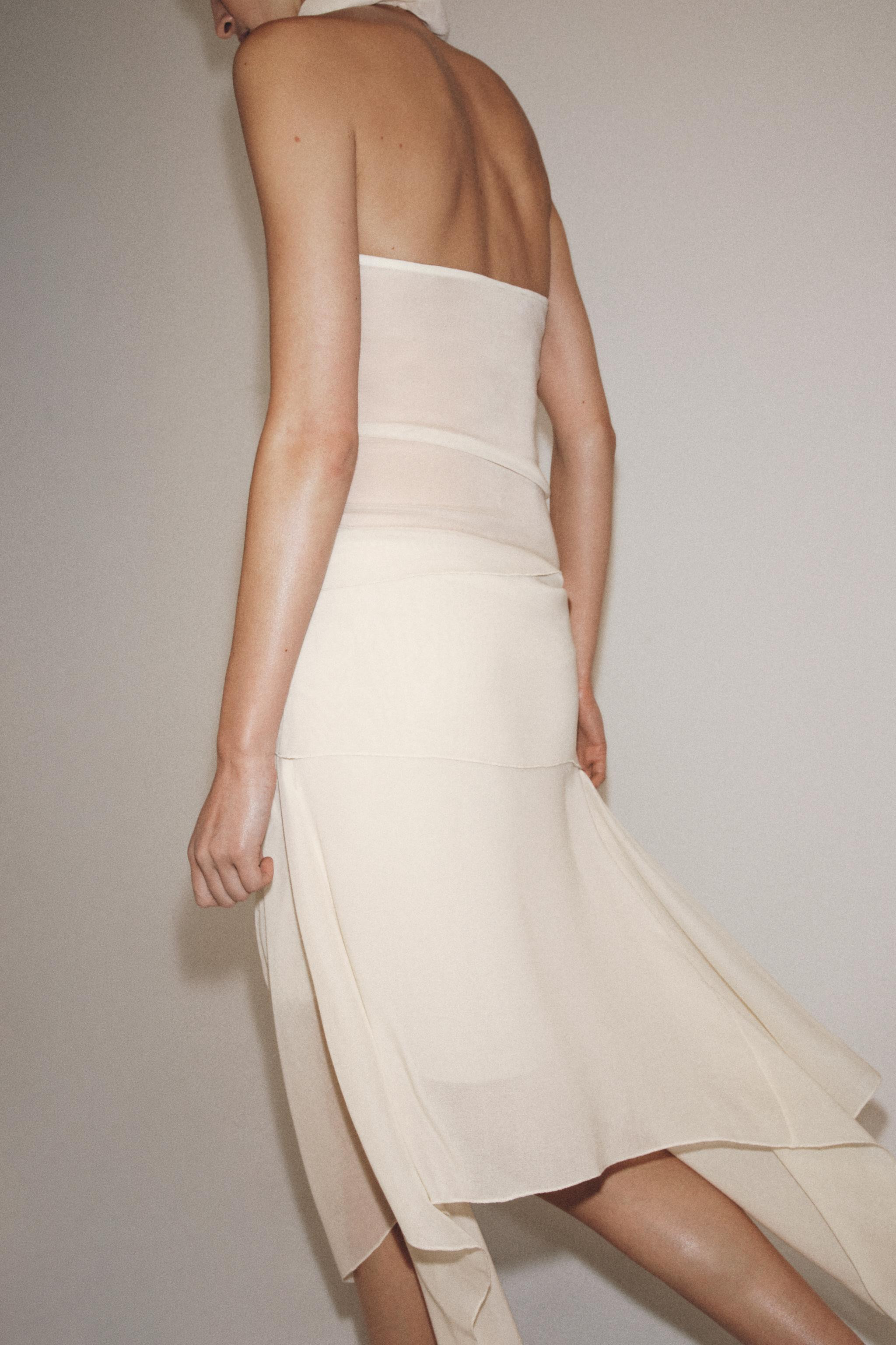 FLOWY HALTER TOP | Zara US